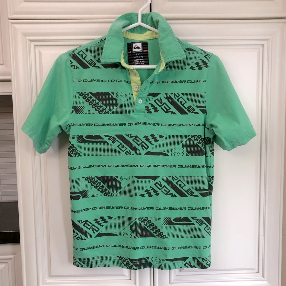 Quiksilver youth polo t-shirt